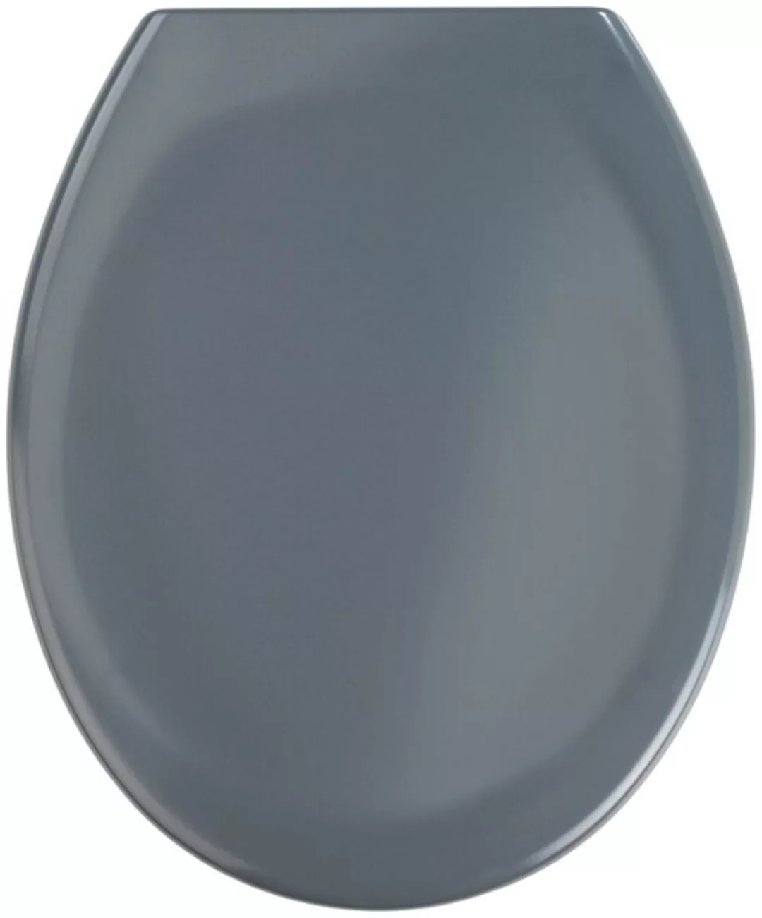 Wenko Premium WC-Sitz Ottana Duroplast/Edelstahl grau günstig online kaufen