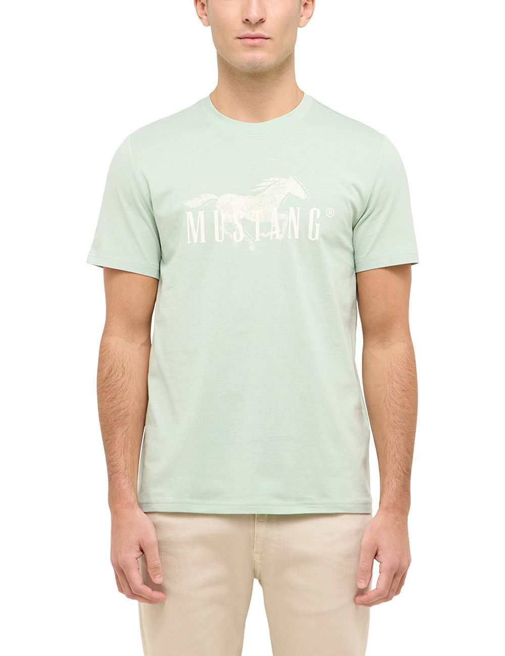 MUSTANG Kurzarmshirt "Herren Style Austin" günstig online kaufen