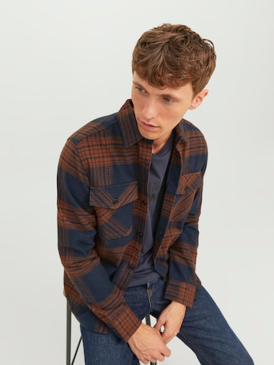 Jack & Jones Karohemd JPRROY CHECK OVERSHIRT L/S SN günstig online kaufen