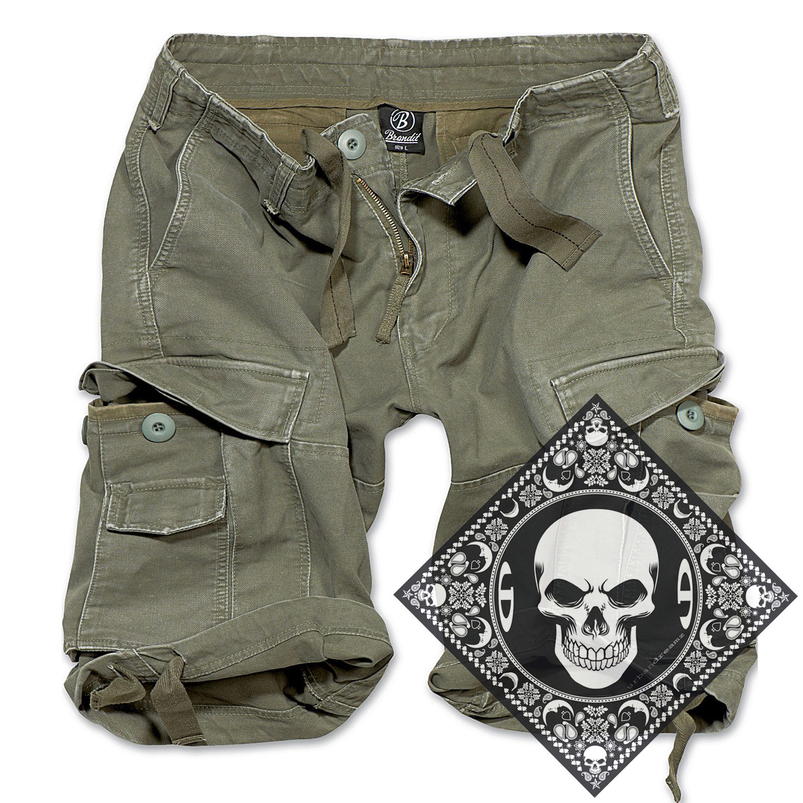 Brandit Cargoshorts Cargo Shorts Robuste kurze günstig online kaufen