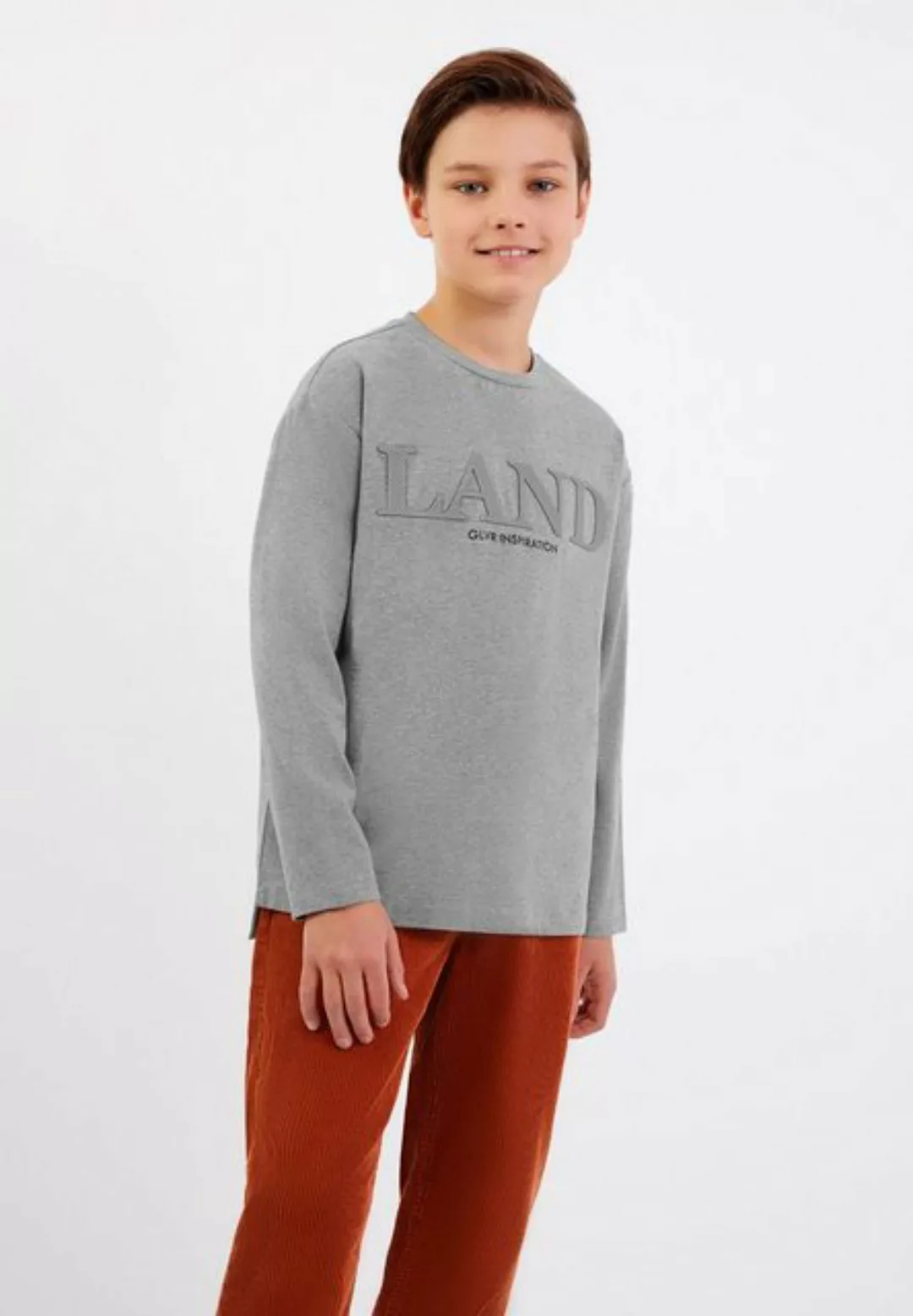 Gulliver Langarmshirt im Basic-Stil günstig online kaufen