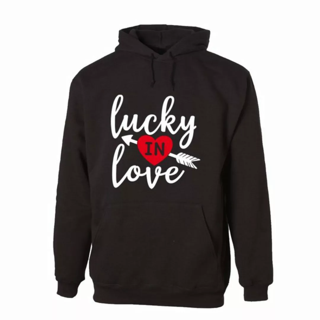 G-graphics Hoodie Lucky in love Unisex, mit Frontprint, mit Spruch / Statem günstig online kaufen
