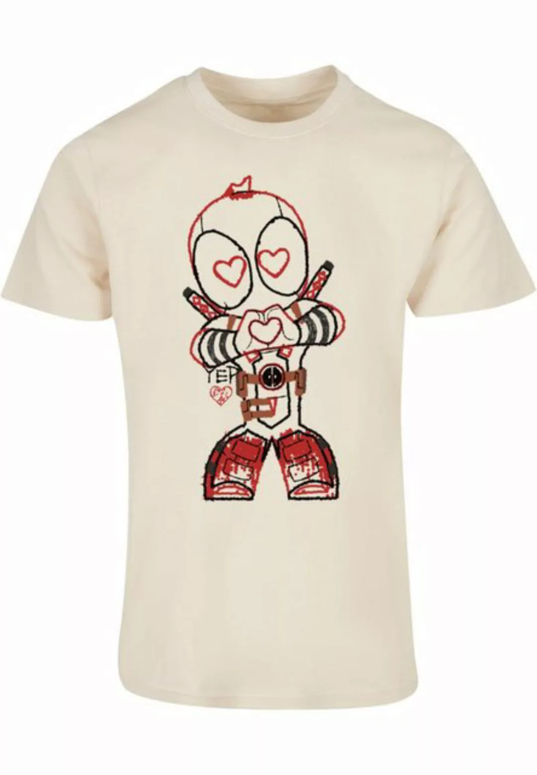 ABSOLUTE CULT T-Shirt ABSOLUTE CULT Herren Deadpool - Love Beam Line T-Shir günstig online kaufen