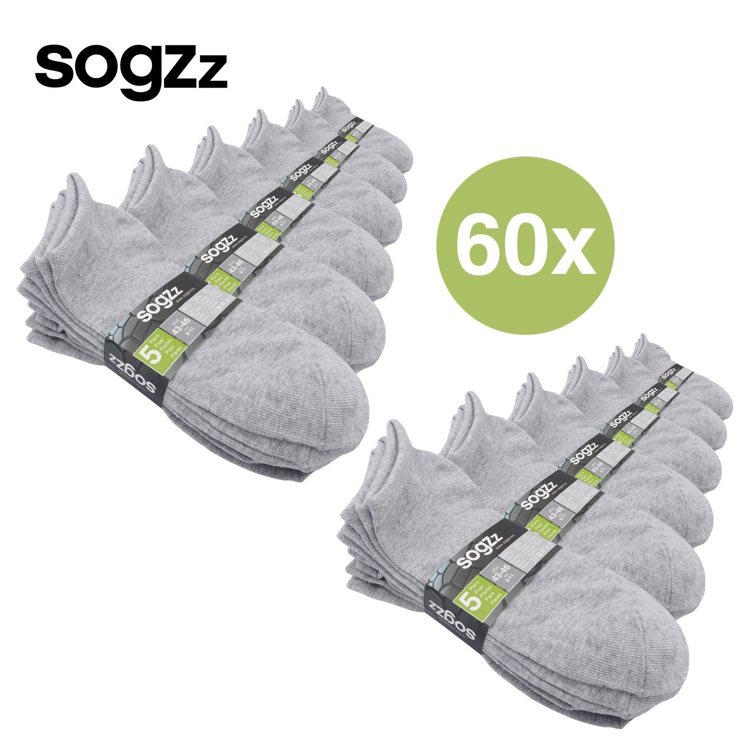 sogzz Sneakersocken 5-60 Paar Sneaker Socken günstig online kaufen