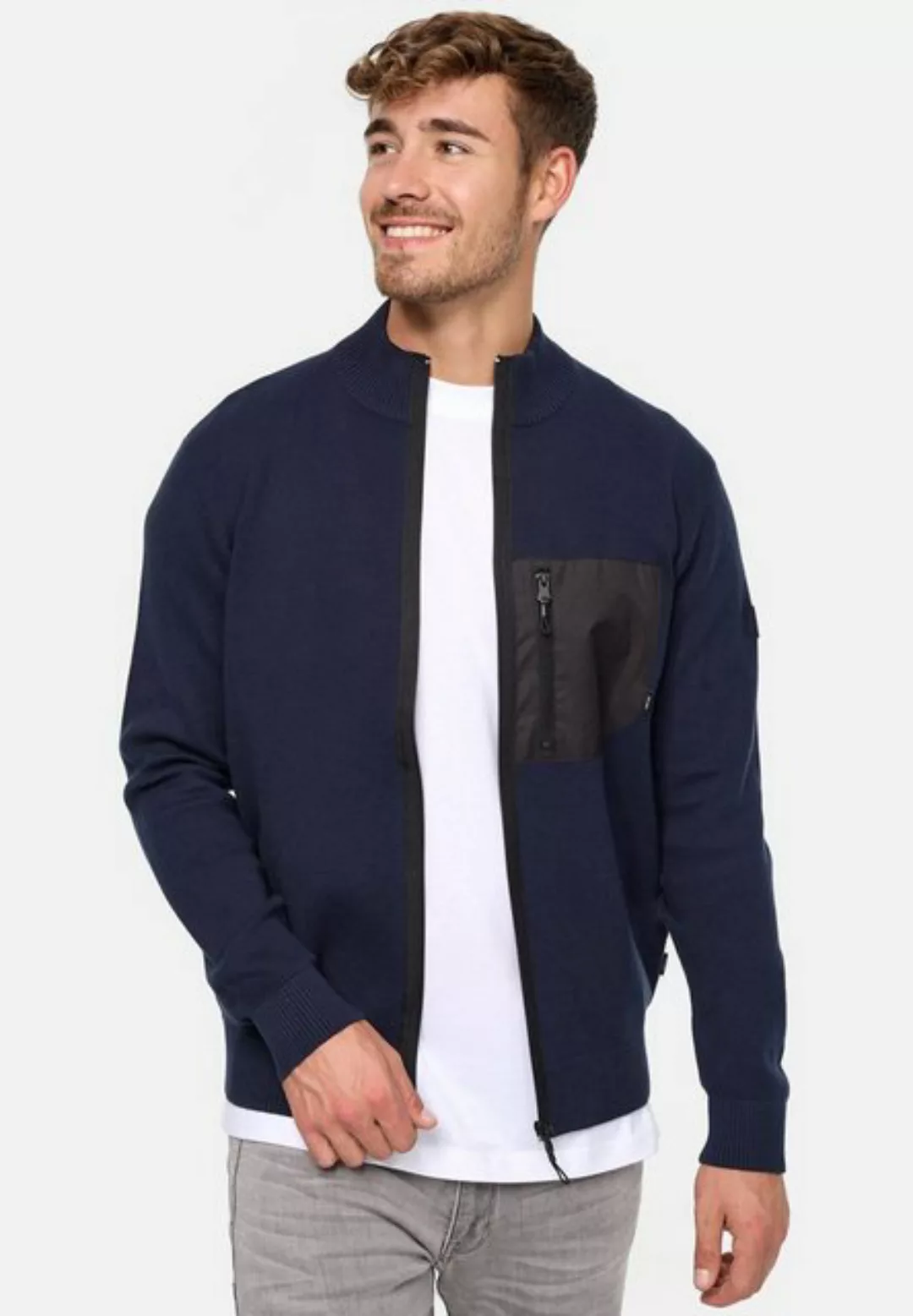 Indicode Strickjacke Manuel günstig online kaufen