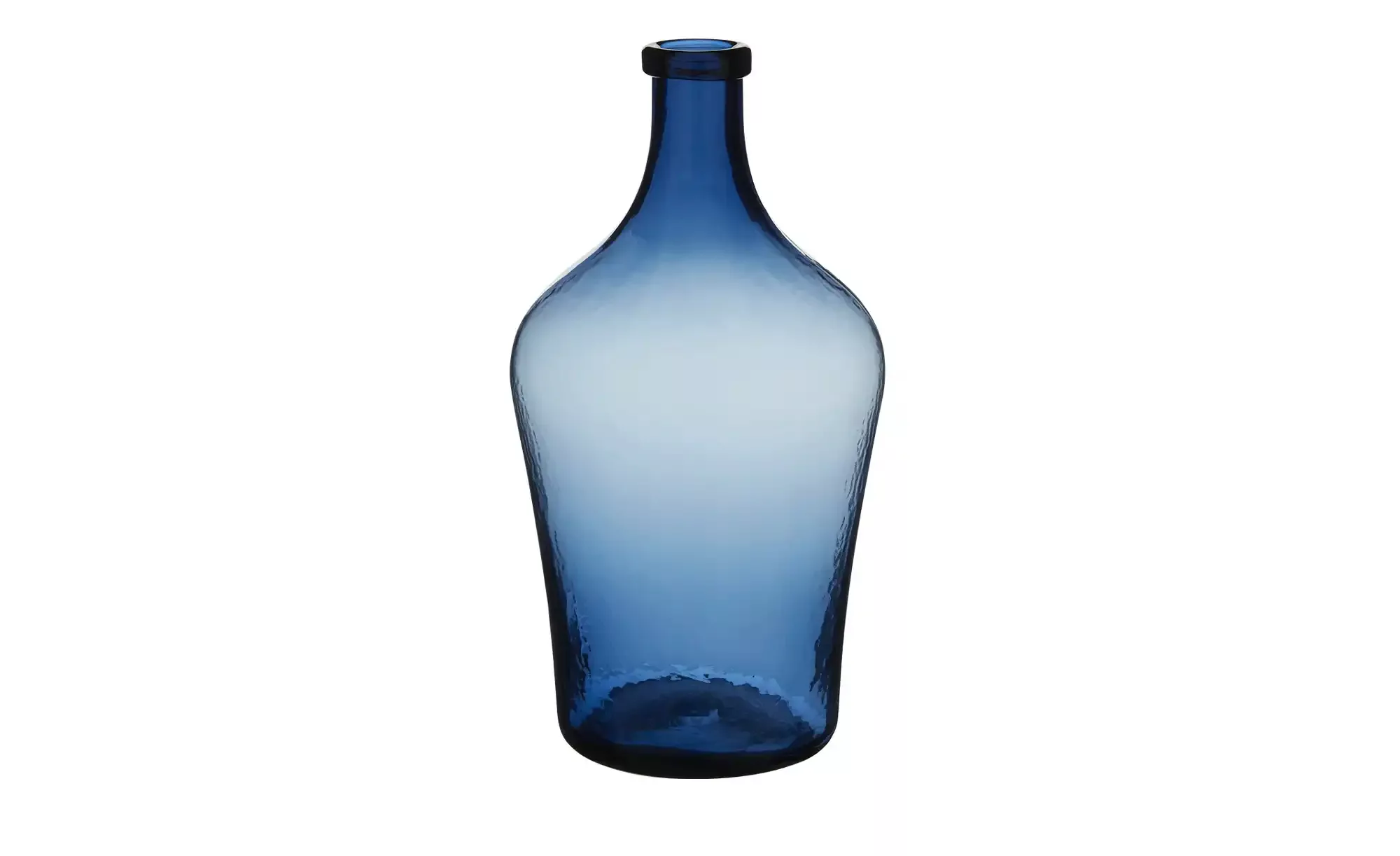 Vase ¦ blau ¦ Glas  ¦ Maße (cm): H: 42  Ø: 22 Accessoires > Vasen - Höffner günstig online kaufen