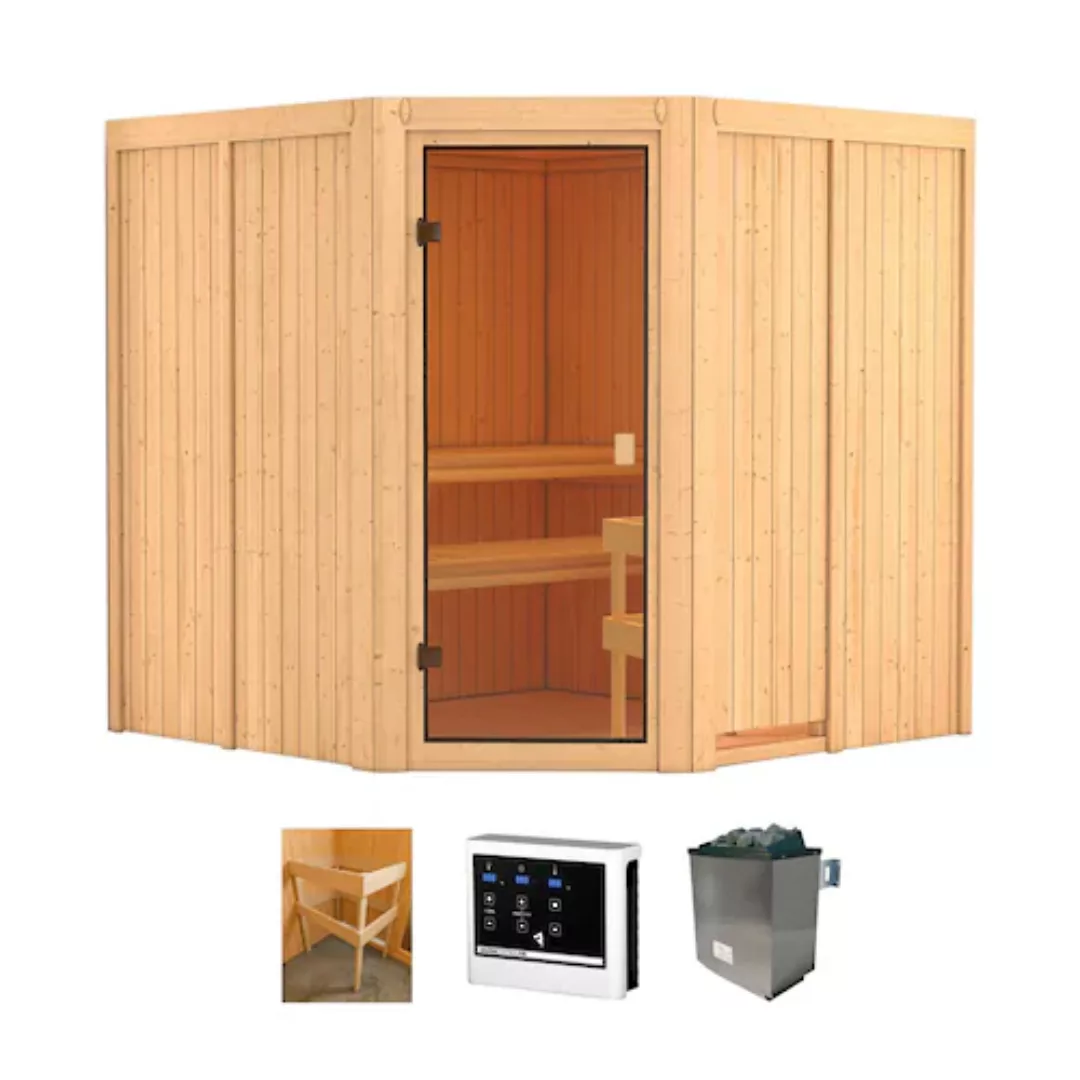 welltime Sauna »Merkur«, (Set) günstig online kaufen