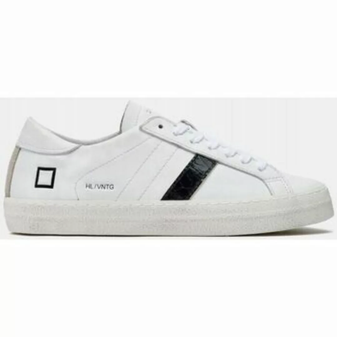 Date  Sneaker W391-HL-VC-WB HILL VINTAGE CALF-WHITE/BLACK günstig online kaufen