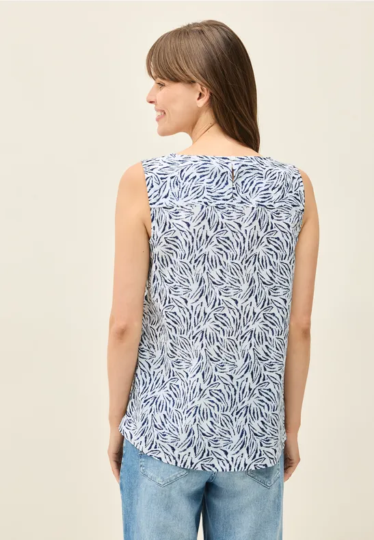 Blusentop mit Minimal Print günstig online kaufen