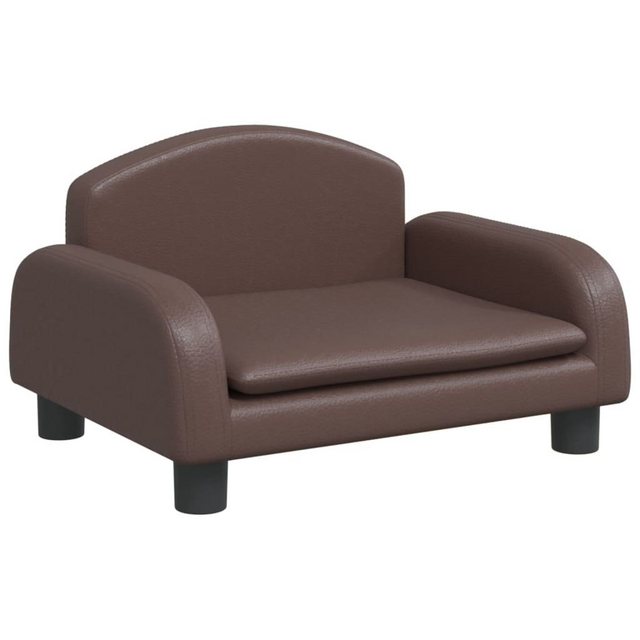 vidaXL Kindersofa Kindersofa Grau 50x40x30 cm Kunstleder Kindercouch Kinder günstig online kaufen