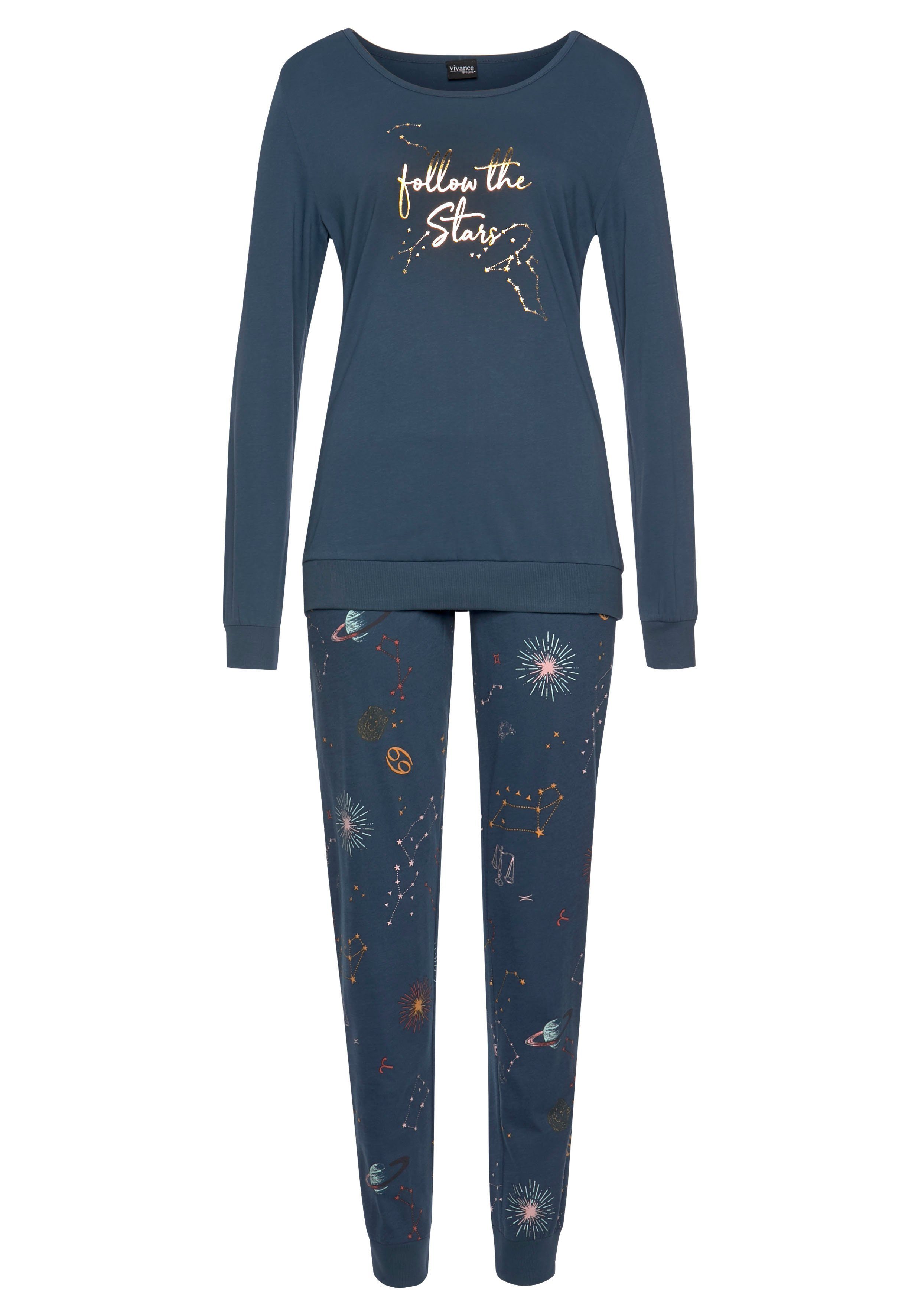 Vivance Dreams Pyjama (2 tlg) mit günstig online kaufen