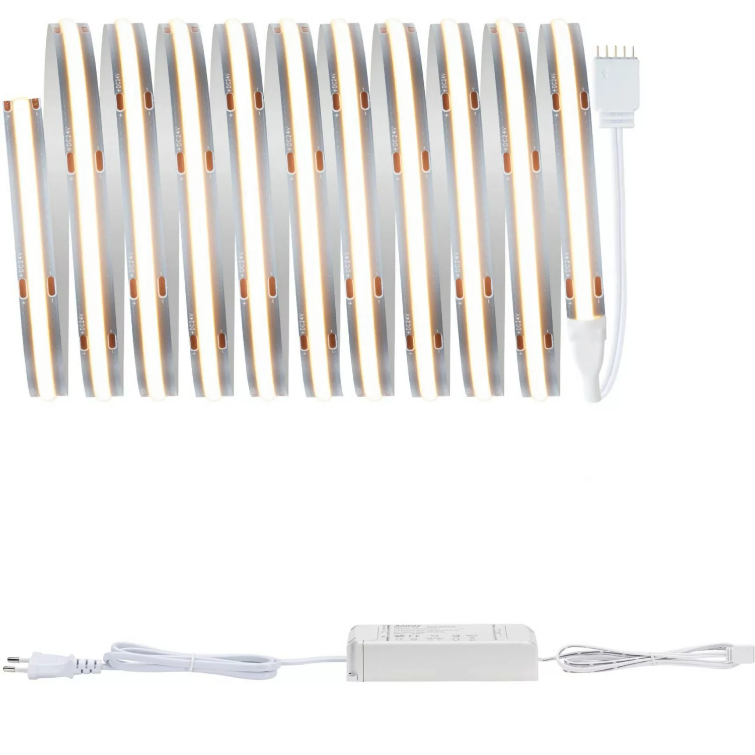 Paulmann MaxLED 500 LED Strip COB Basis-Set 3 m Weiß 19W günstig online kaufen