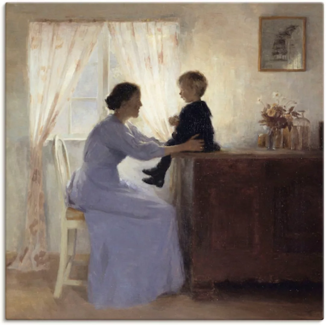 Artland Leinwandbild »Mutter und Kind. 1898«, Frau, (1 St.), auf Keilrahmen günstig online kaufen