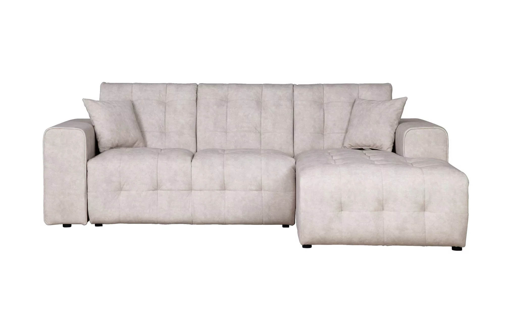 Home affaire Ecksofa »Nosia L-Form«, incl. 2 Zierkissen, mit feiner Steppun günstig online kaufen