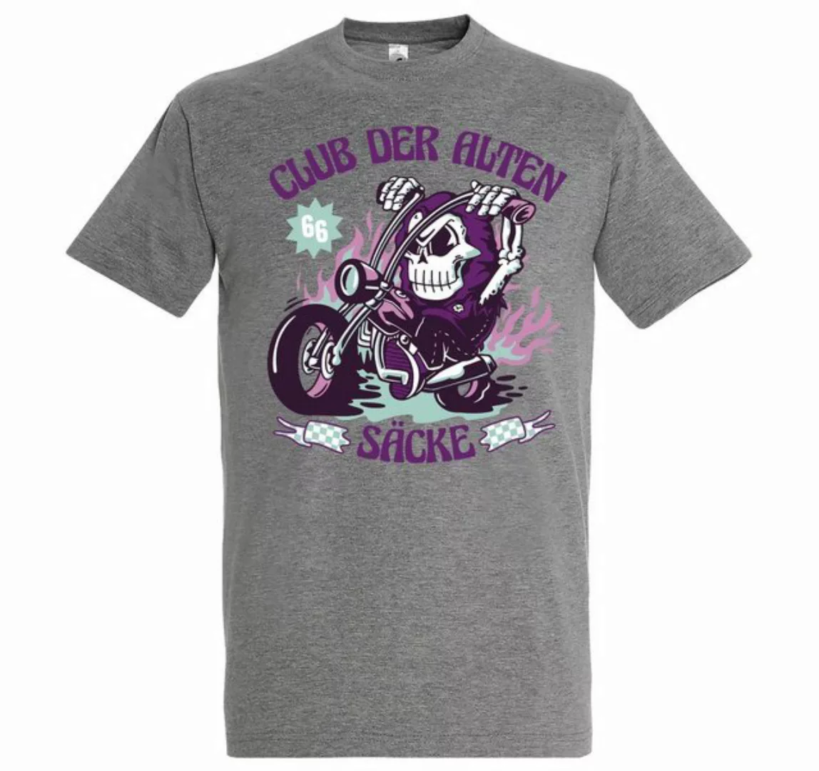 Youth Designz T-Shirt Club Der Alten Säcke Herren Shirt mit lustigem Biker günstig online kaufen