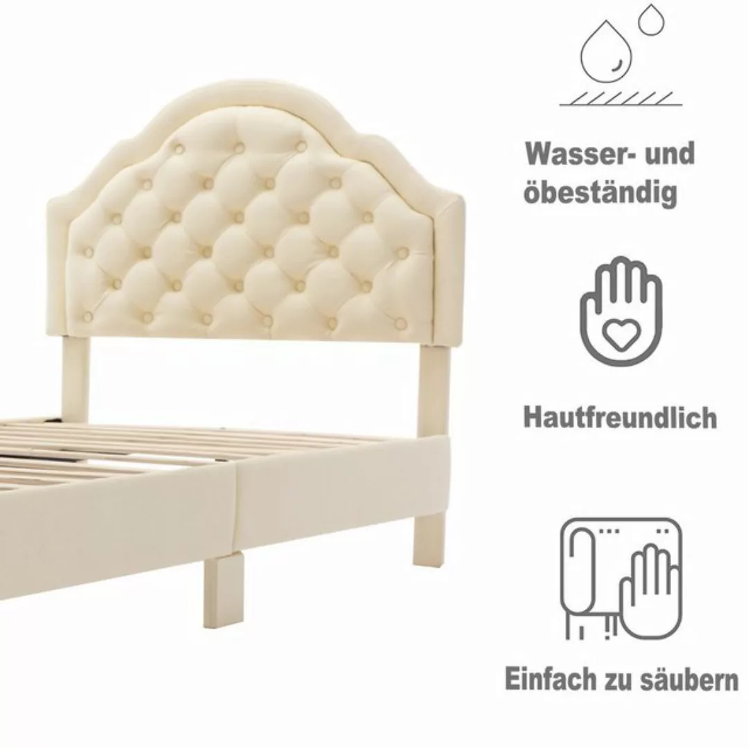 OKWISH Polsterbett Bett Stauraumbett Tagesbett Kinderbett (ohne Matratze, m günstig online kaufen