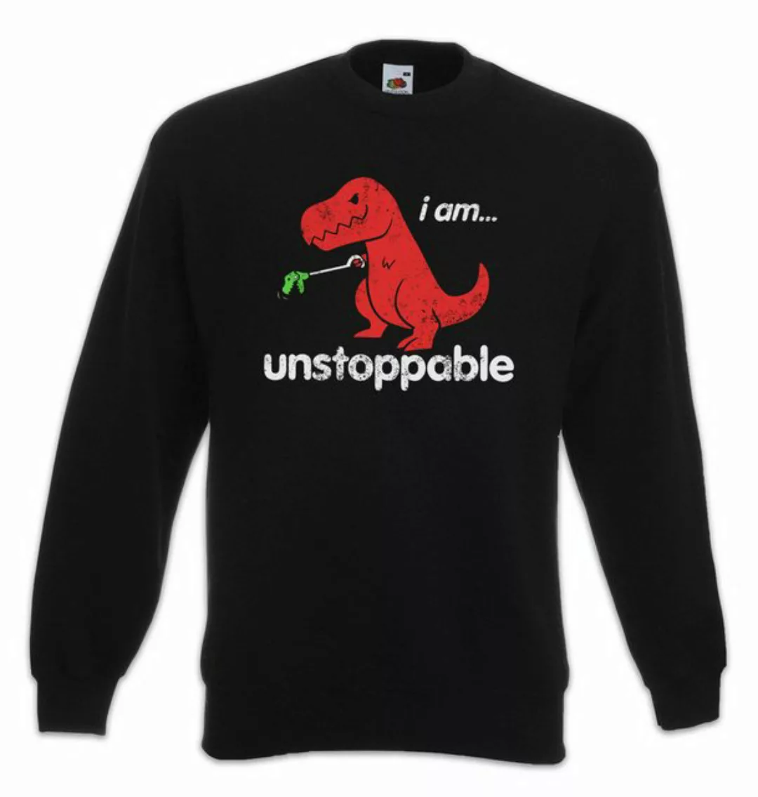 Urban Backwoods Sweatshirt I Am Unstoppable Sweatshirt Tyrannosaurus Rex T- günstig online kaufen