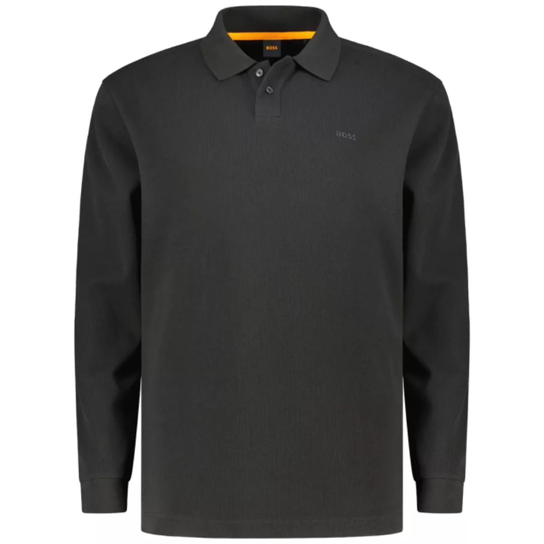 BOSS ORANGE Poloshirt Petempestolong mit Knopfleiste günstig online kaufen