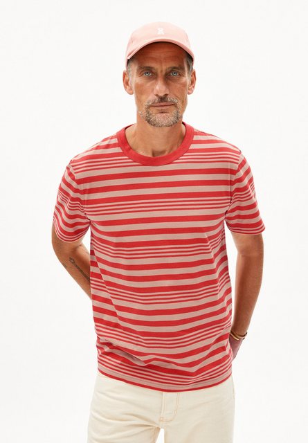 Armedangels Print-Shirt MAARKOS BOLD STRIPES Herren T-Shirt aus Bio-Baumwol günstig online kaufen