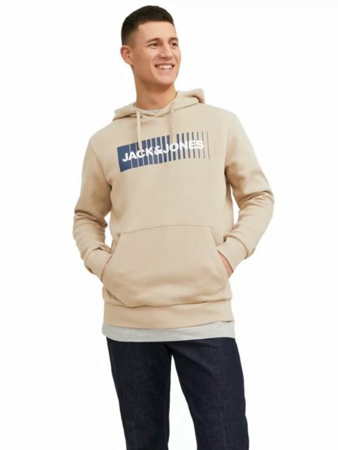 Jack & Jones Kapuzensweatshirt JJECORP LOGO SWEAT HOOD PLAY NOOS günstig online kaufen