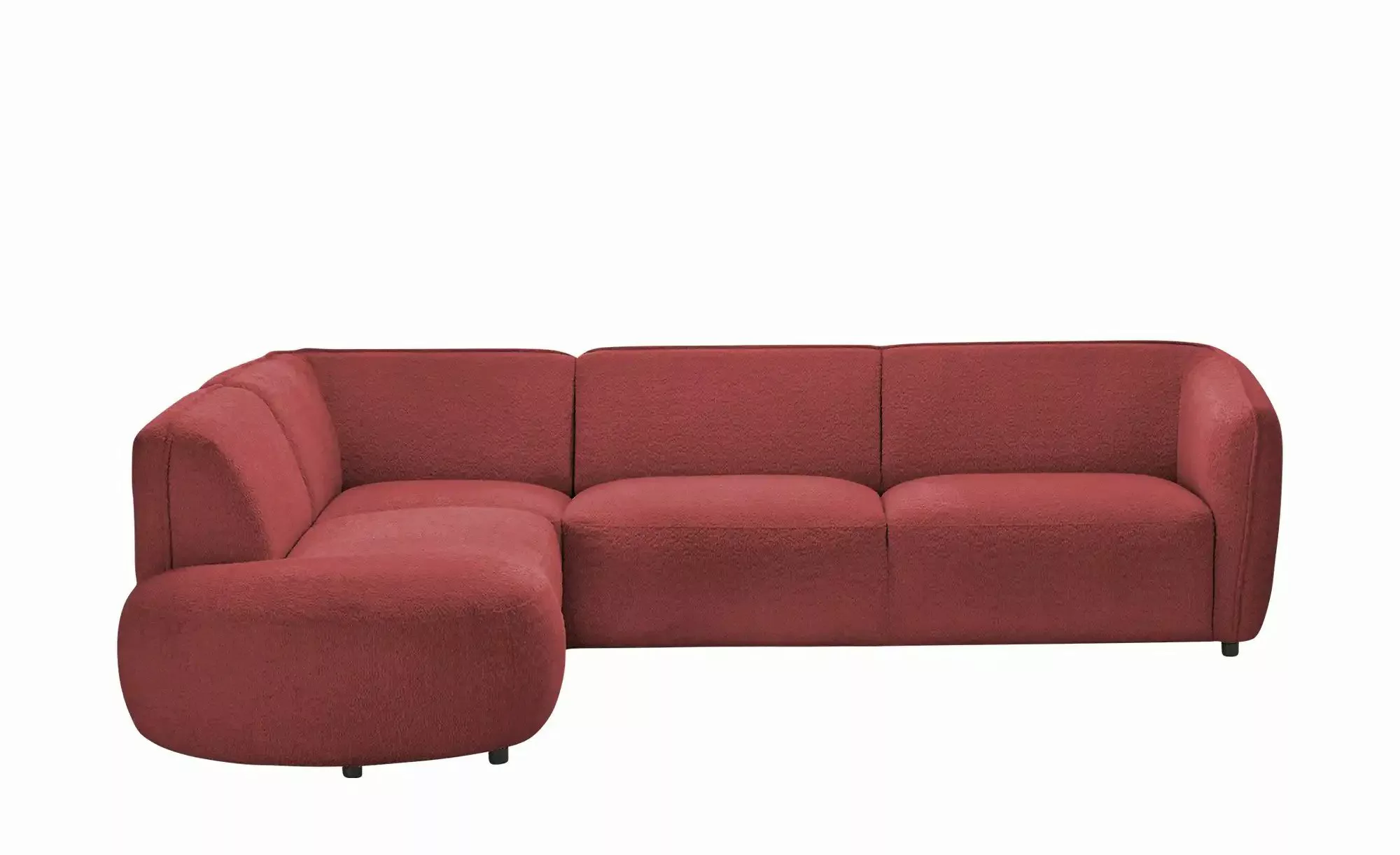 SOHO Ecksofa  Loures ¦ rot ¦ Maße (cm): B: 273 H: 73 T: 230.0 Polstermöbel günstig online kaufen