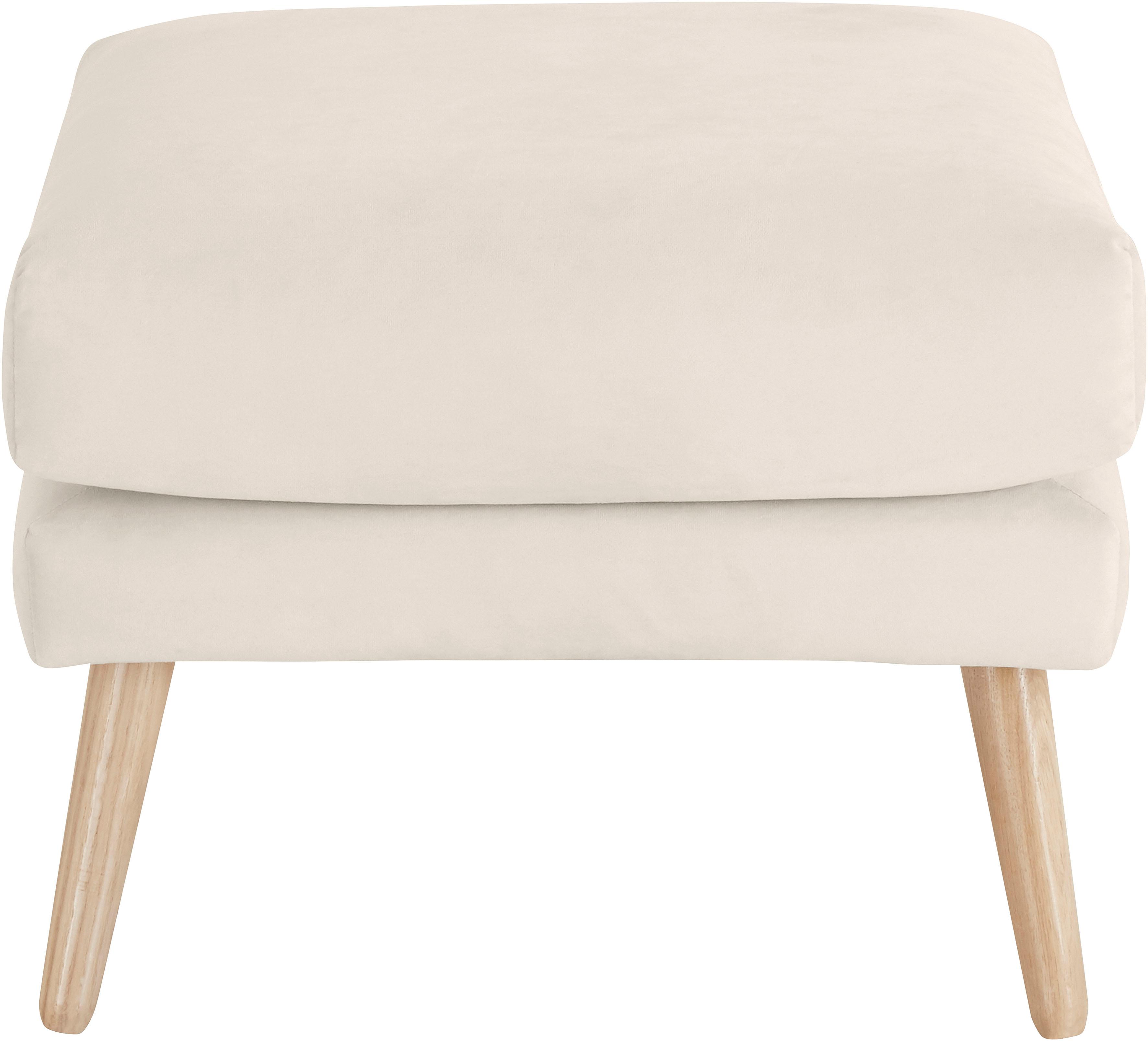 andas Hocker "Bille", mit Eiche-Beinen, Design by Morten Georgsen günstig online kaufen