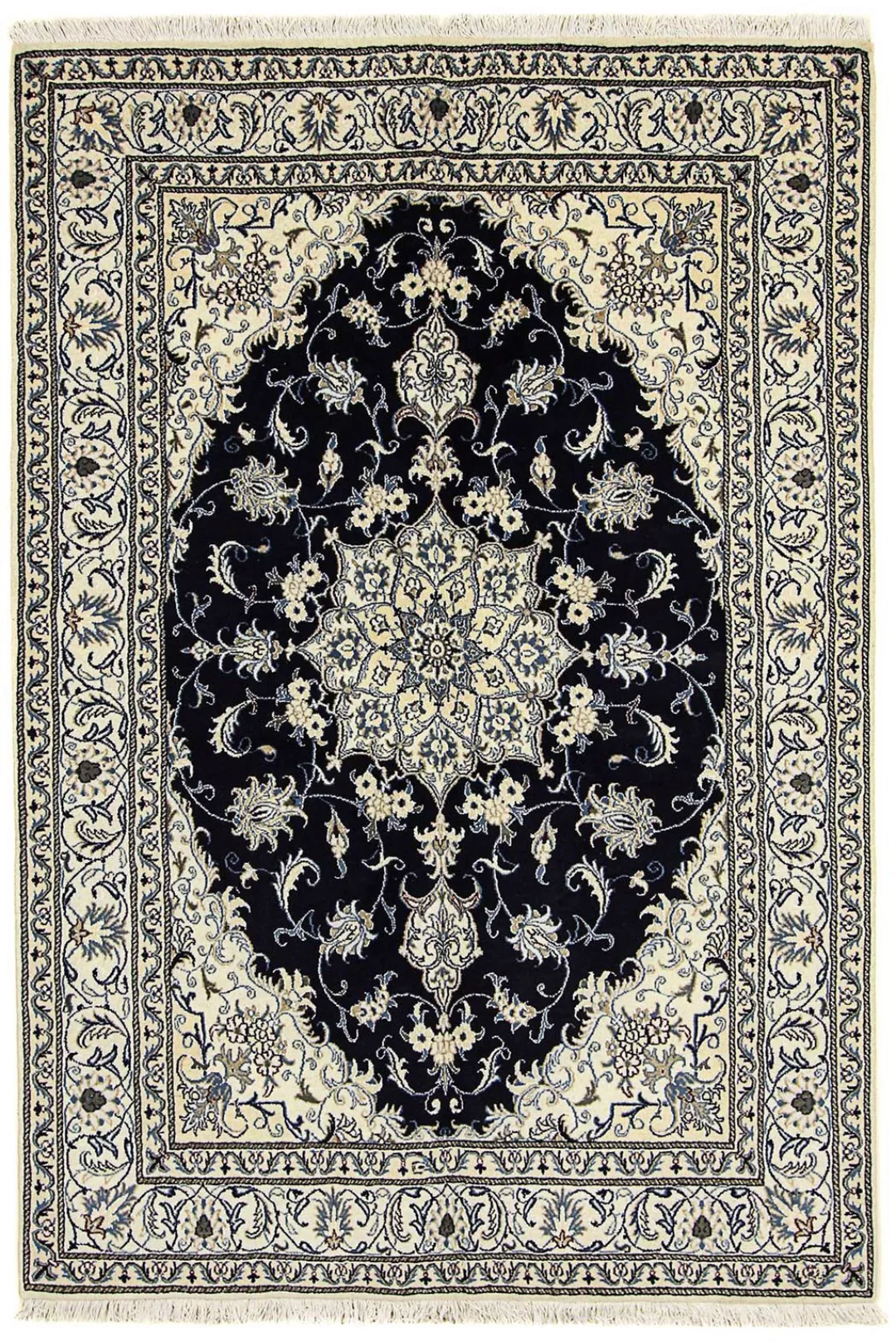 morgenland Orientteppich »Perser - Nain - 242 x 166 cm - dunkelblau«, recht günstig online kaufen