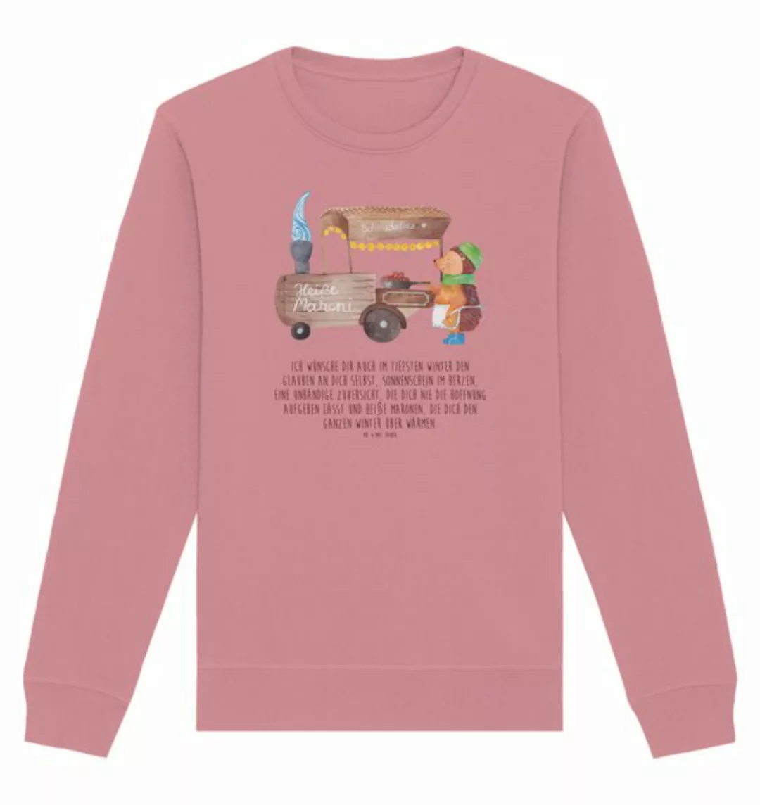 Mr. & Mrs. Panda Longpullover Igel Maronen Größe S - Canyon Pink - Geschenk günstig online kaufen