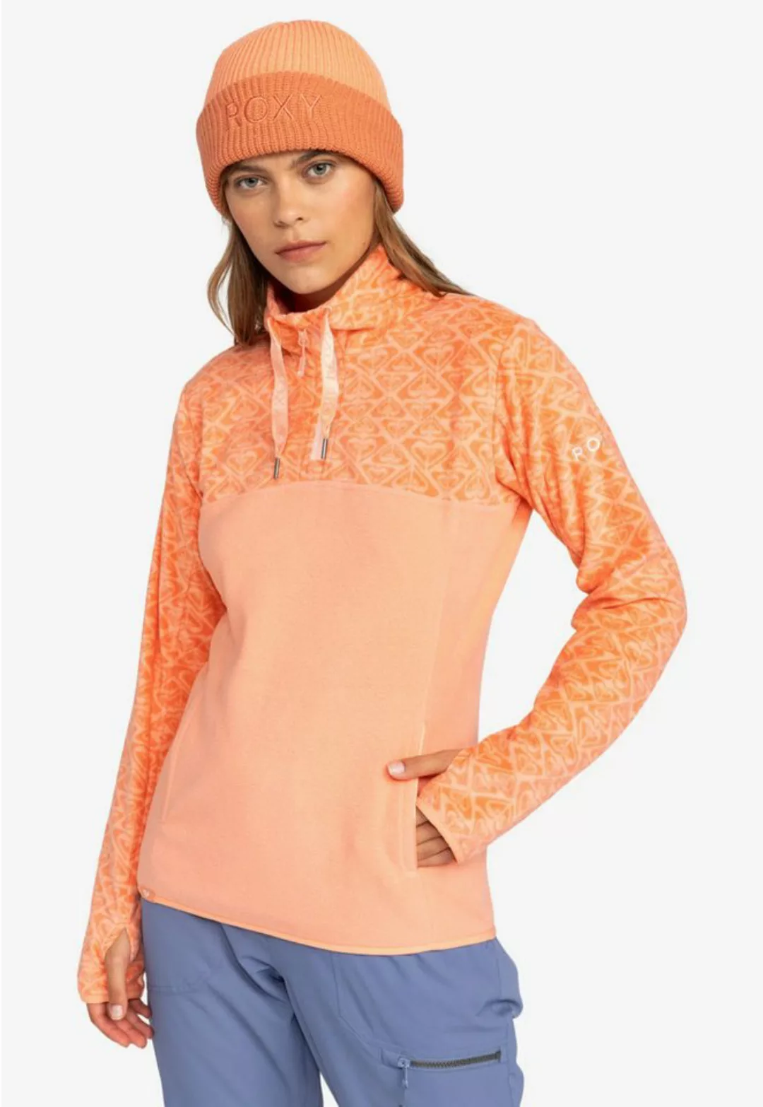 Roxy Fleecepullover Sayna - Polarfleece-Pulli mit Halbreißverschluss für Fr günstig online kaufen