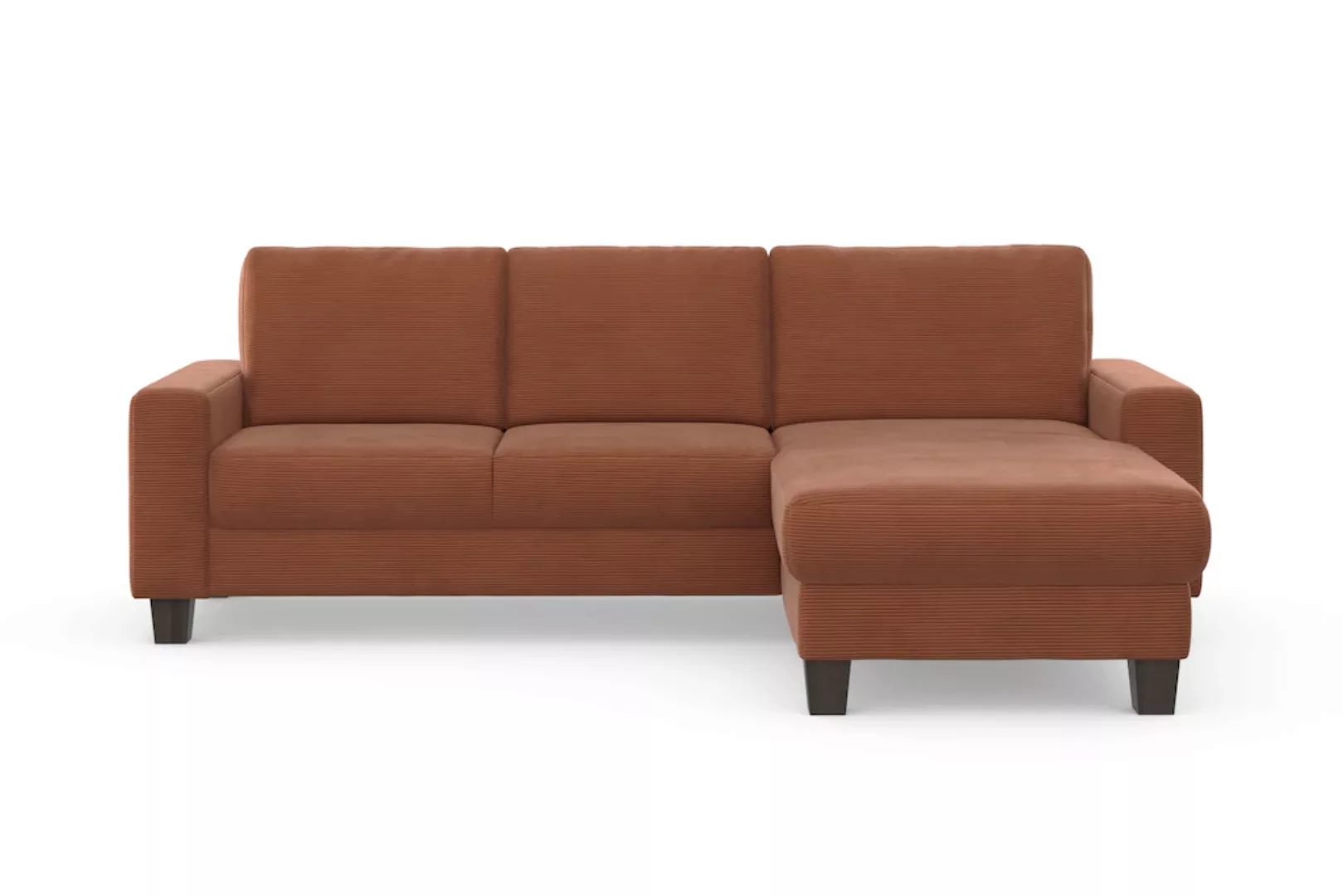 Home affaire Ecksofa "Summer L-Form", mit Recamiere, mit oder ohne Bettfunk günstig online kaufen