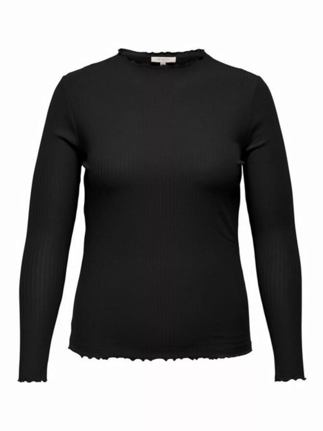 ONLY CARMAKOMA Strickpullover Geripptes Longsleeve Oberteil Basic CARALLY 5 günstig online kaufen