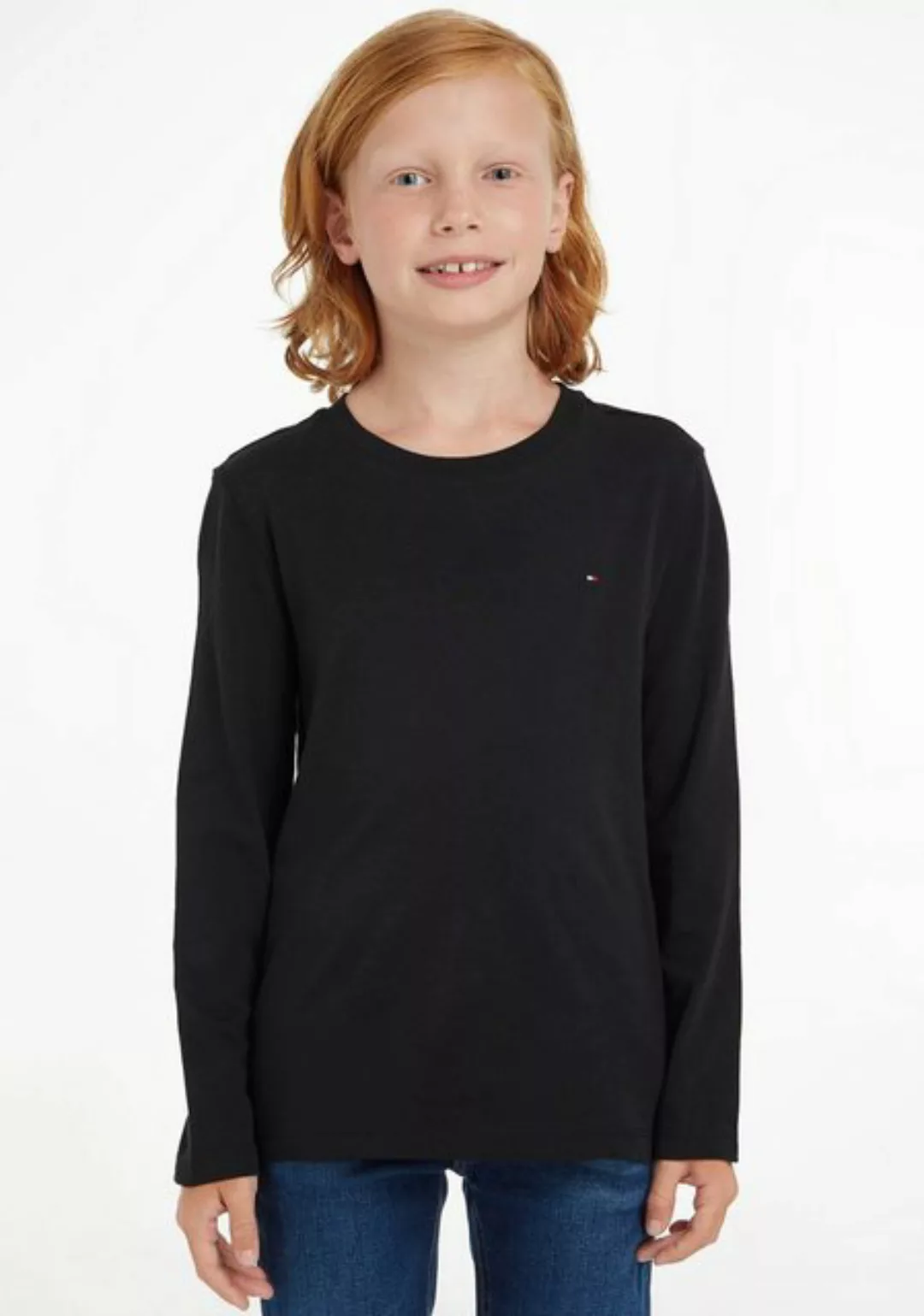 Tommy Hilfiger Langarmshirt BOYS BASIC CN KNIT L/S günstig online kaufen