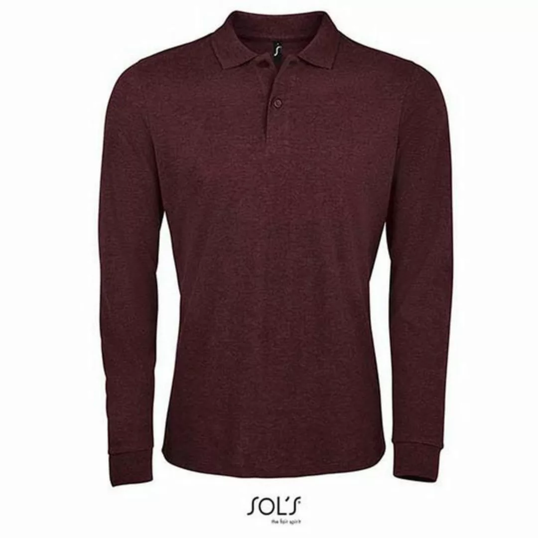 SOLS Langarm-Poloshirt Herren Long-Sleeve Piqué Polo Shirt Perfect günstig online kaufen