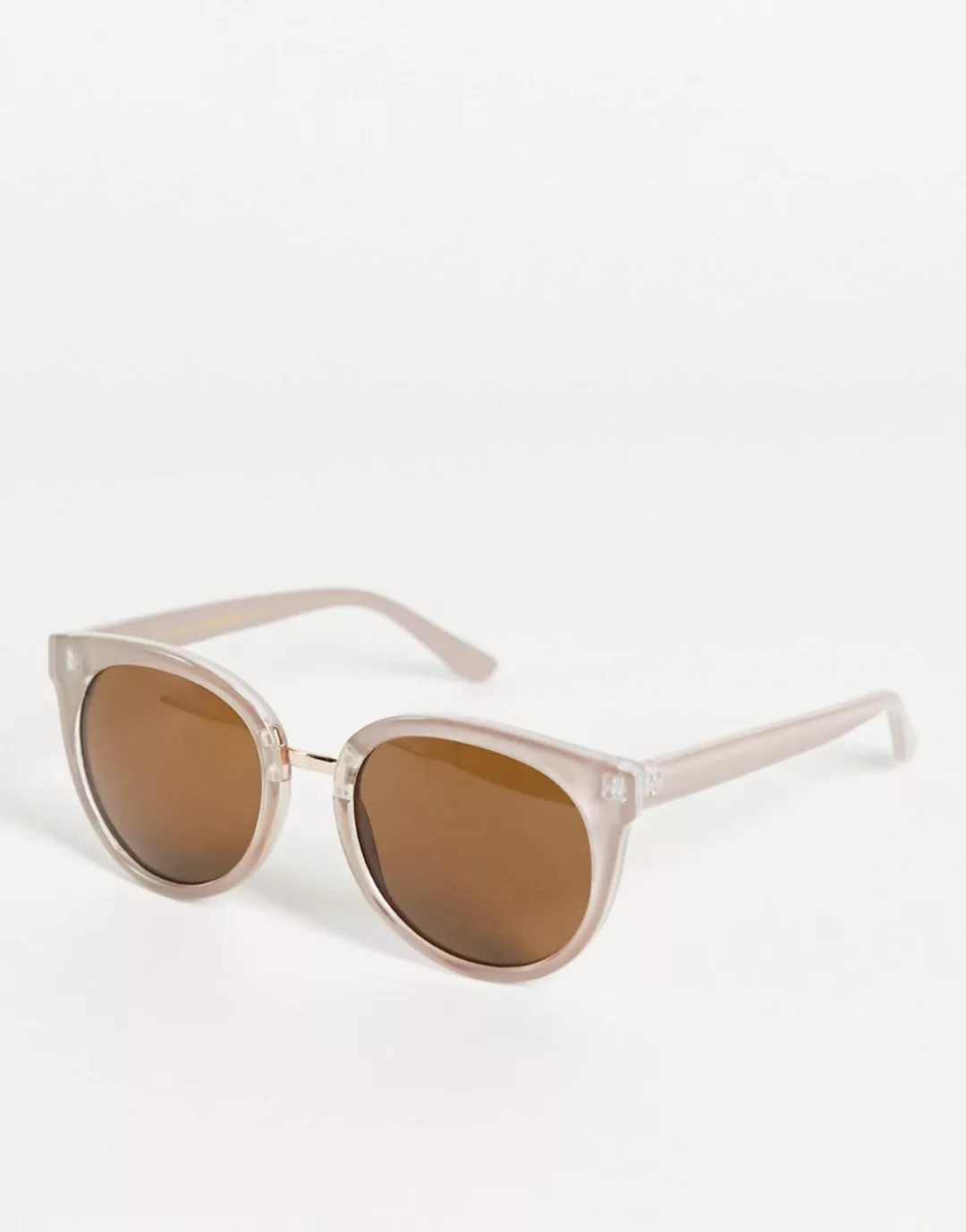 A.Kjaerbede – Gray – Oversize-Cat-Eye-Sonnenbrille für Damen in Grau-Grün günstig online kaufen