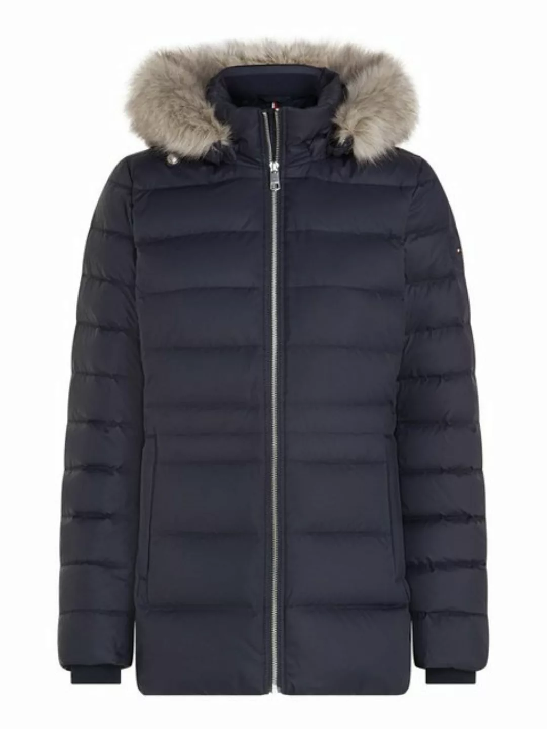 Tommy Hilfiger Daunenjacke TYRA DOWN JACKET WITH FUR mit Kunstpelz-Besatz a günstig online kaufen