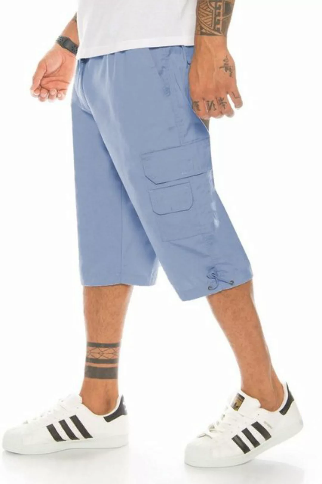 Kendindza Collection Cargoshorts Bermudas Herren Kurze Hose Herren 3/4 Hose günstig online kaufen