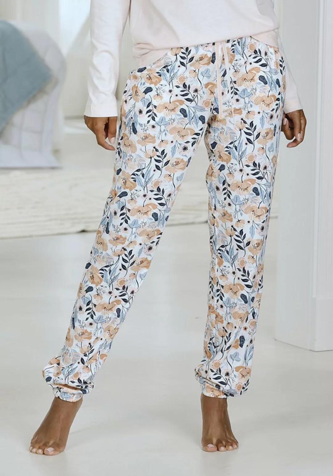 Vivance Dreams Pyjamahose, mit Allover-Muster günstig online kaufen