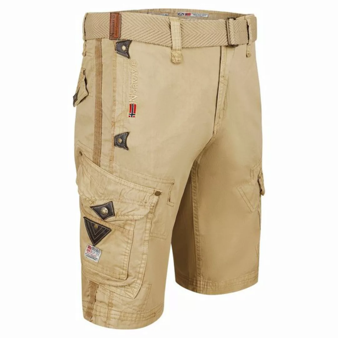 Geographical Norway Cargoshorts Herren kurze Hose BRPEANUT Beige (Packung, günstig online kaufen