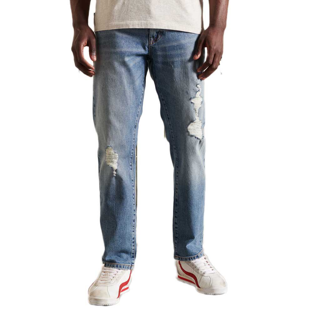 Superdry Tailored Straight Jeans 32 Houston Mid Vintage günstig online kaufen