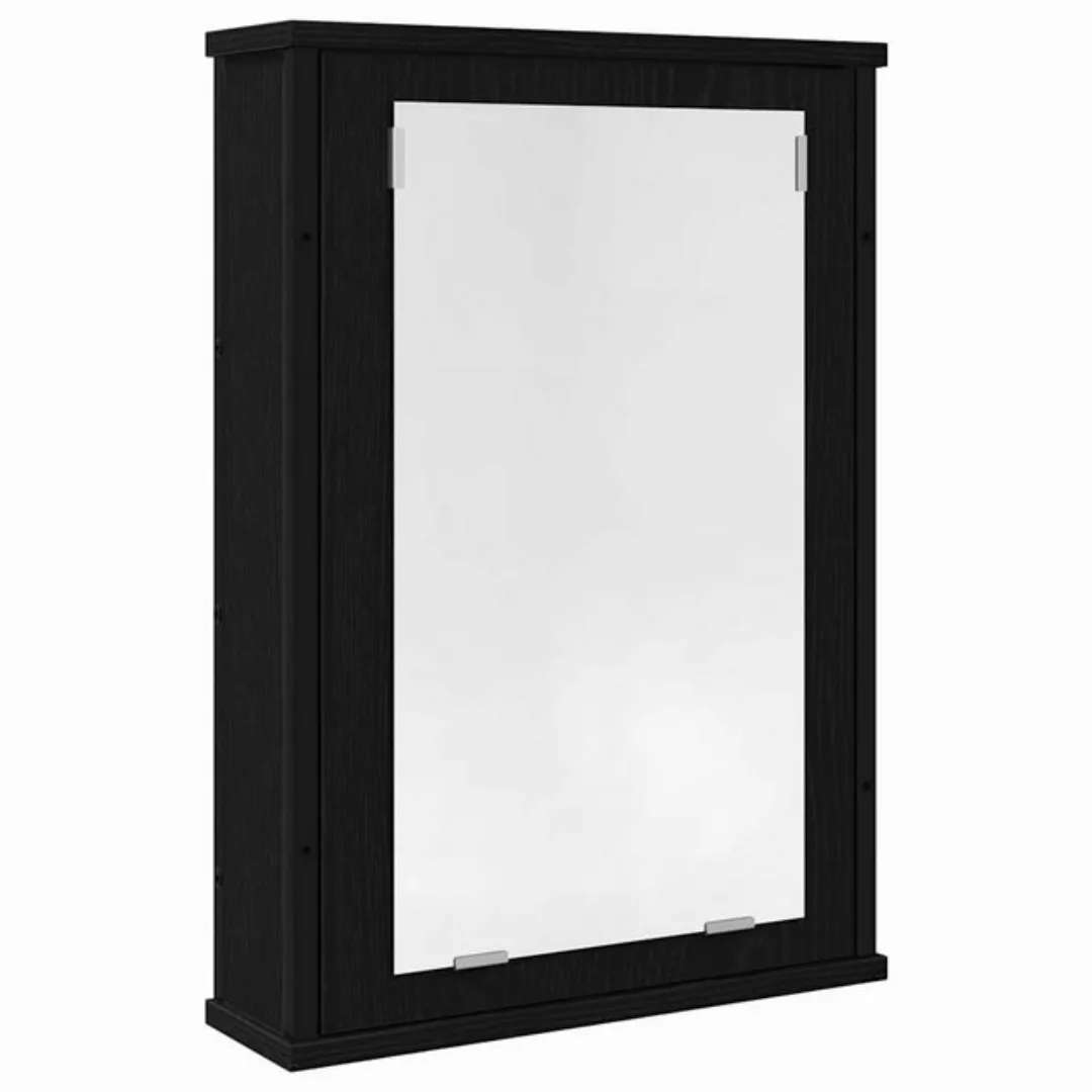 vidaXL Spiegelschrank Badspiegel Spiegelschrank Schwarz Eiche-Optik 42x12x6 günstig online kaufen