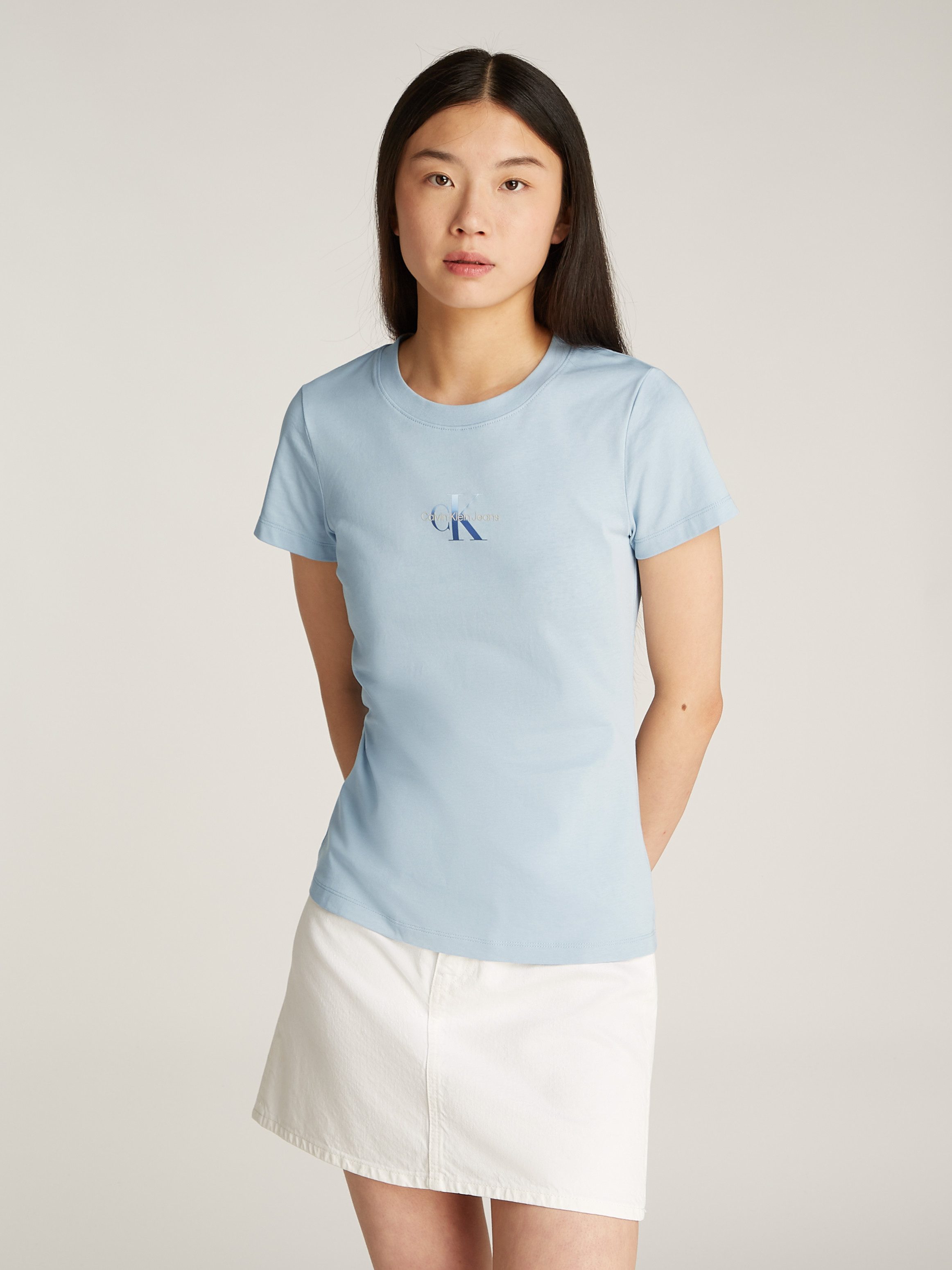 Calvin Klein Jeans T-Shirt GRADIENT MONOLOGO günstig online kaufen