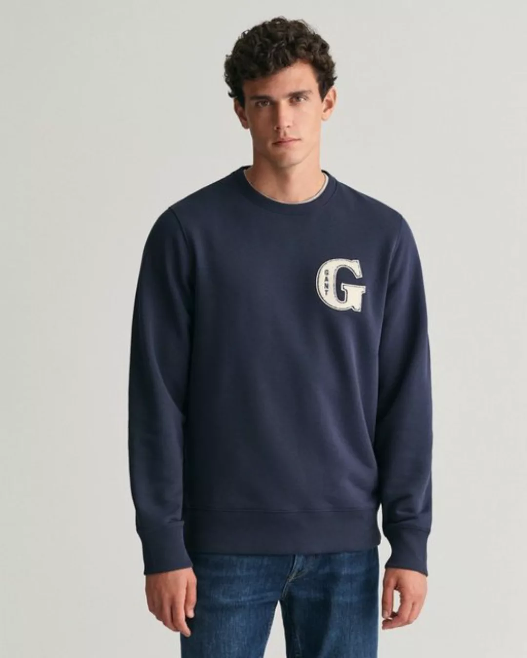 Gant Sweatshirt G GRAPHIC C-NECK günstig online kaufen