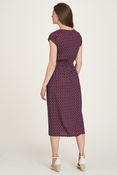 Kleid Aus Eco Vero Viskose Mit Farbenfrohen Mustern (S22e09) günstig online kaufen