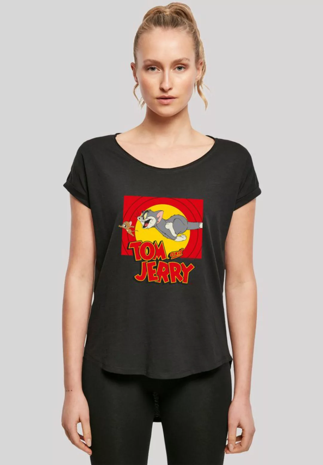 F4NT4STIC T-Shirt "Tom and Jerry TV Serie Chase Scene", Damen,Premium Merch günstig online kaufen