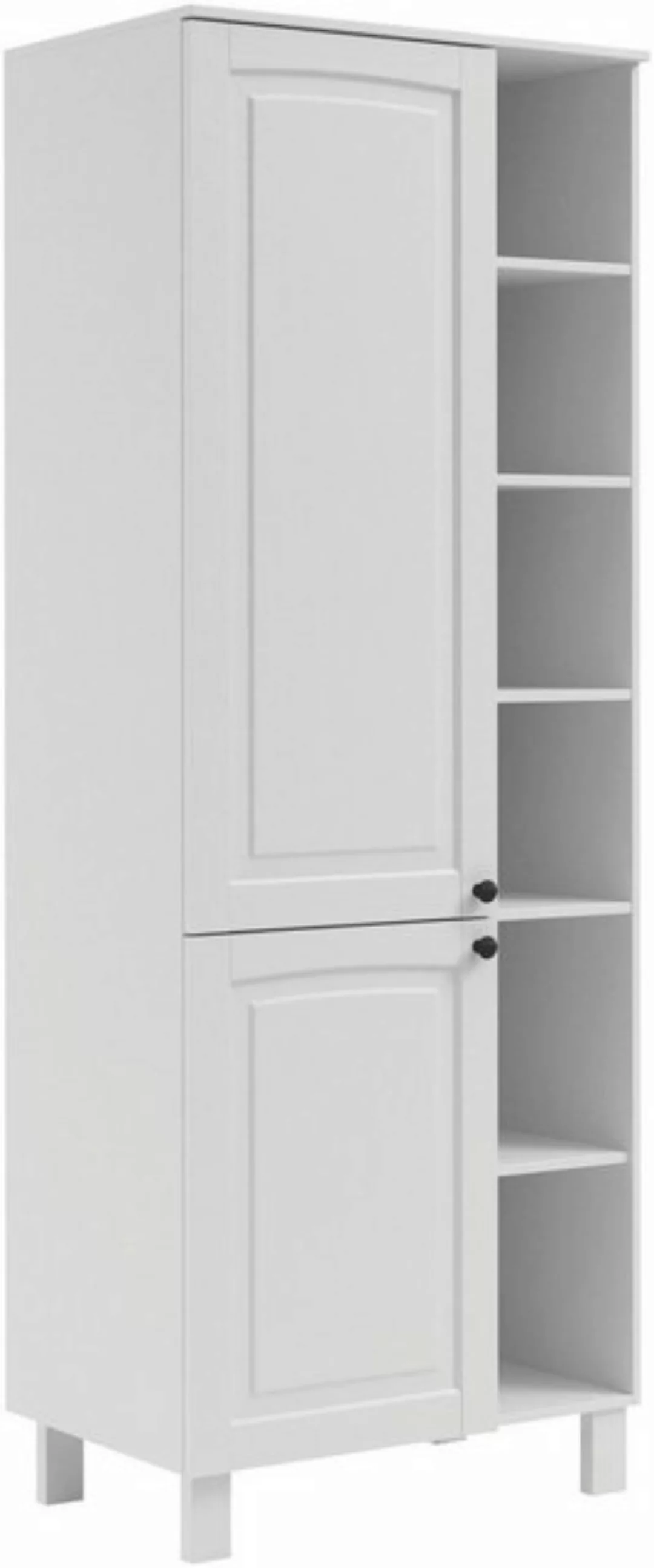 KOCHSTATION Hochschrank KS-Osby (1-St) Kiefer massiv, Breite 75 cm, 2 Türen günstig online kaufen