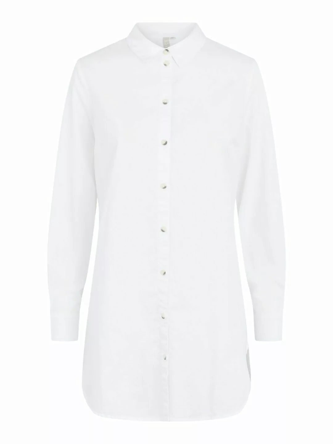 PIECES Lange Hemd Damen White günstig online kaufen