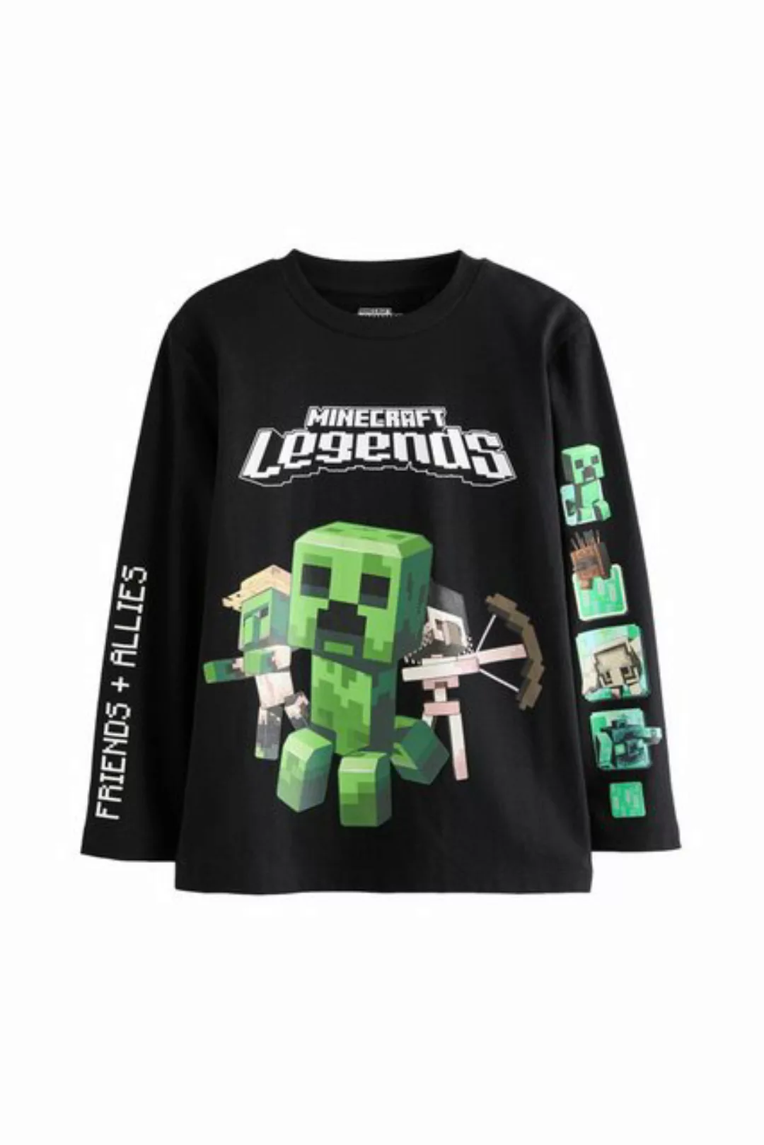 Next T-Shirt Minecraft T-Shirt aus 100 % Baumwolle (1-tlg) günstig online kaufen