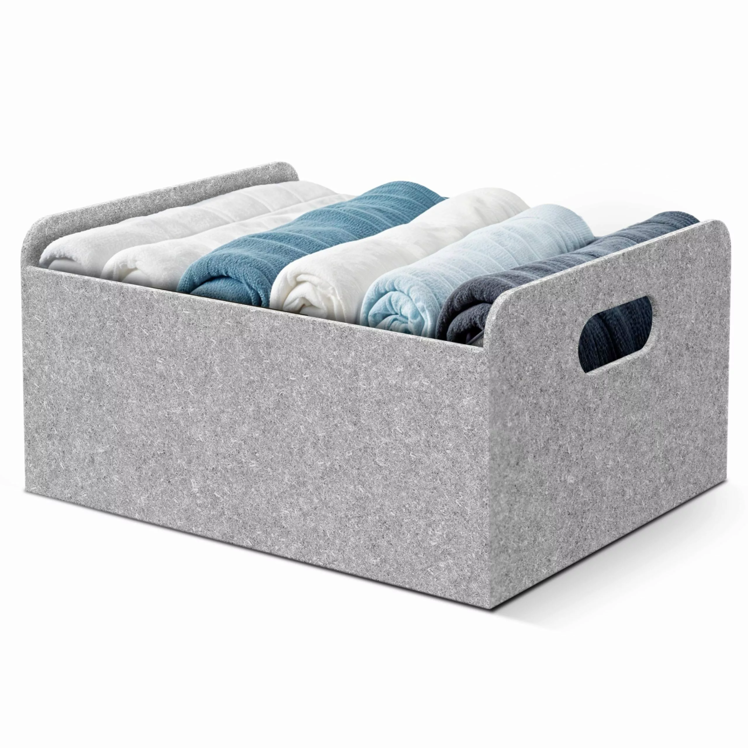 Bada Bing Aufbewahrungskorb Filzkorb Filz Aufbewahrungsbox günstig online kaufen