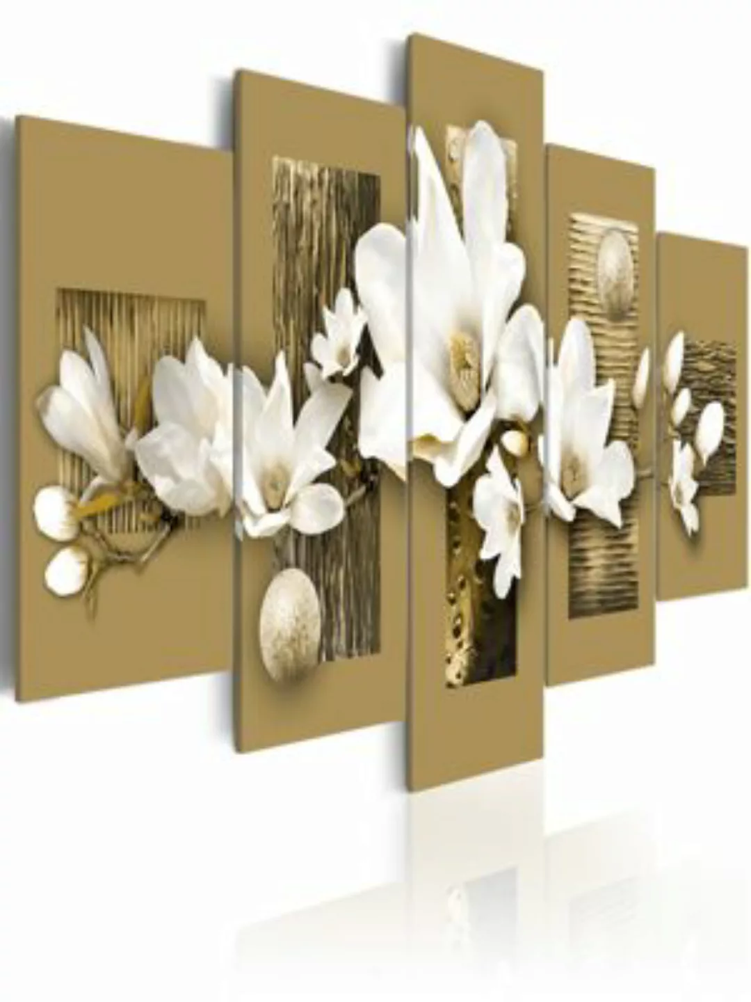 artgeist Wandbild Magnolia-Garden beige/weiß Gr. 200 x 100 günstig online kaufen