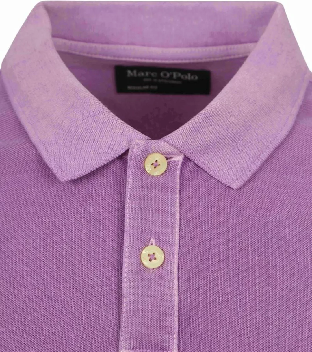 Marc O'Polo Poloshirt Faded Lila - Größe 3XL günstig online kaufen